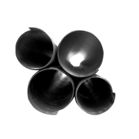 Tuyau de drainage ondulé en spirale PE pour le traitement des eaux usées DN200 HDPE Steel Belt Renforcé Tube