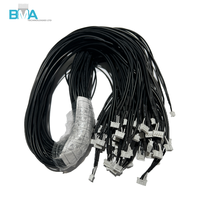 Cable blindado PH de 2.0mm y 5 pines, UL1185 26AWG, hembra a hembra, 920mm, blindaje en espiral para señal industrial antiinterferencias