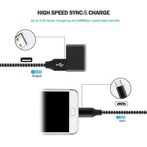 Cable Micro USB de Carga y Datos Trenzado V8 de 20cm, 1m, 1.5m, 2m, 5m (2021) - Product Image 4