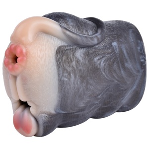 GEEBA Nuevo Masturbador de Doble Orificio con Forma de Rata, Copa de Silicona Suave para Hombres, Juguete Sexual con Vagina Realista para Masaje de Próstata - Product Image 5