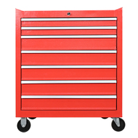 Fabricant chinois de coffres à outils d'atelier à 7 tiroirs, robustes, étanches, antivol, OEM/ODM/OBM pour garage