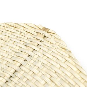 Wholesale Handmade Woven Fan Chinese Traditional Hand Fan Palm <b>Leaf</b> Hand Fan - Product Image 3