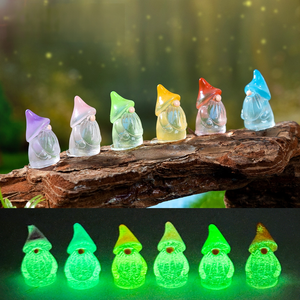 2026 Glow-in-the-dark paashaasje van hars, tuin decoratie, doe-het-zelf decoratie accessoires, kleine tuinornamenten, cadeau - Product Image 2