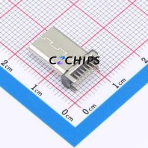 HX-TYPE-C 16P 180 LC-B H13.7 USB Connector Through hole Component (THT) Connector Type-C Female Through Hole 16P - Product Image 2
