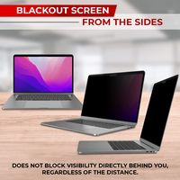 Filtre de confidentialité magnétique amovible pour écran de protection pour Macbook Pro 15 pouces avec barre tactile (fin 2016-présent) A1707, A1990