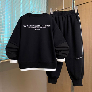 BCA ชุดนอนเด็กสไตล์เกาหลี, ชุดลำลองทรงหลวมสวมใส่สบายพร้อมลายพิมพ์ IP - Product Image 4