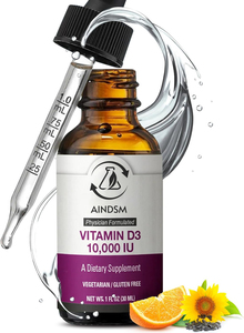 Gouttes liquides de vitamine D3 K2 de haute qualité pour l'amélioration de la santé des os et du cœur, vitamine D3 K2 liquide, gouttes liquides de cholécalciférol - Product Image 2