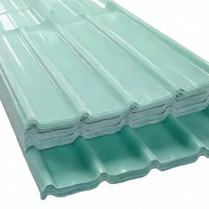 Tôle de toiture transparente en PRV, panneau de toiture en plastique ondulé, longueur personnalisée pour serre - Product Image 3