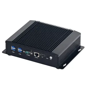 6 * Intel i211AT LAN i5 i3 PC Barebone Server Del Computer Rugged Fanless Mini PC Firewall pfsense Ubuntu RouterOS VPN sistema di rete