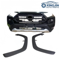 Kit carrosserie complet pour Toyota RAV4 hybride 2019-2023 : pare-chocs, calandre, ventilateur de radiateur, feux antibrouillard, phares LED, capteurs auxiliaires