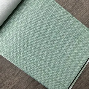 Large Width Customized Vinyl Fabric Backed Project Solution Wall Paper Wall Coverings Fabric Wallpaper