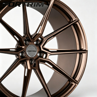 Jantes forgées FORTRIM en alliage d'aluminium monobloc 5x114.3 5x130 5x120 20 22 24 26 pouces pour voitures particulières BMW E92 Audi Mercedes