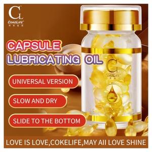CokeLife 30 capsules d'huile lubrifiante organique pour le vagin, gel de soin intime, capsules vaginales Yoni, huile sexuelle, gel lubrifiant personnel - Product Image 2