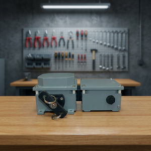 Interruptor de cordón con caja de conexiones para parada de emergencia de cinta transportadora, sistema de interruptor de cuerda de seguridad industrial - Product Image 3