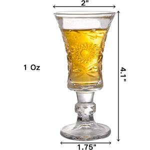 Juego <span class=keywords><strong>de</strong></span> Mini vasos <span class=keywords><strong>de</strong></span> 1,2 Oz, juego <span class=keywords><strong>de</strong></span> copas <span class=keywords><strong>de</strong></span> vino blanco, Base pesada <span class=keywords><strong>Cordial</strong></span>, para Tequila, Vodka, licor, cóctel, paquete <span class=keywords><strong>de</strong></span> 12 - Product Image 2