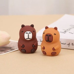 <span class=keywords><strong>Taille</strong></span>-<span class=keywords><strong>crayon</strong></span> Capybara en forme de patte de <span class=keywords><strong>chat</strong></span> en résine et caoutchouc souple, <span class=keywords><strong>taille</strong></span>-<span class=keywords><strong>crayon</strong></span> rotatif en forme de fruit - Product Image 2