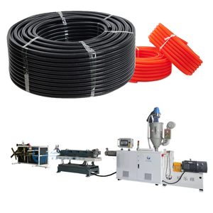 Machine à tuyaux ondulés monocouche haute vitesse, machine à tuyaux PVC de haute qualité, nouveau design, vente directe usine, machine plastique, expérience prouvée - Product Image 1