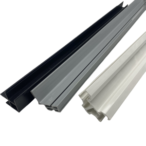 OEM tùy chỉnh đùn nhựa hồ sơ <span class=keywords><strong>PVC</strong></span> bền uPVC đùn 3D mô hình thiết kế linh hoạt hồ sơ ép đùn - Product Image 1