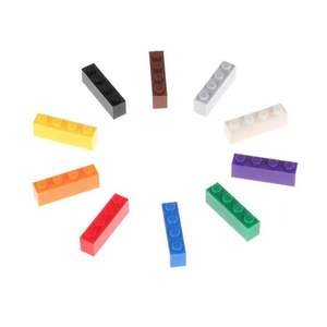 Moc संगत प्लास्टिक बिल्डिंग ब्लॉक सेट 1x2 छोटे कण ईंट moc ब्लॉक भागों 2x4 2x6 प्लेट ब्लॉक बच्चों के लिए मॉडल खिलौना - Product Image 1