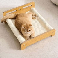 Planches à gratter en bois et sisal pour chats, chaises longues, canapés, hamacs, et tampons de ponçage des griffes pour protéger les meubles - Vente en gros