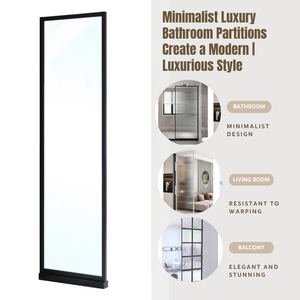 2 en <span class=keywords><strong>1</strong></span> Moderno Soporte de Barra Ajustable de Aluminio para Puerta de <span class=keywords><strong>Ducha</strong></span> <span class=keywords><strong>Corredera</strong></span> sin Marco, Pivote de Elevación Rectangular para <span class=keywords><strong>Mampara</strong></span> de <span class=keywords><strong>Ducha</strong></span> de Baño - Product Image 2