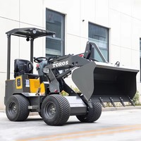 Kostenlose Lieferung EPA Euro 5 Kompaktlader mit Raupenlaufwerk Hydraulischer Mini-Radlader Kompakter Teleskop-Radlader Diesel-Frontlader