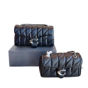 Luxury-Style PVC Tote & Bucket <b>Bag</b> with Chain Strap Durable Waterproof Versatile Women's Handbag - Product Image 5