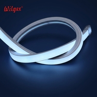 Bande LED néon flexible en PVC 18x16mm, 50m ultra longue, haute tension 110V/220V, étanche IP68, courant constant IC, garantie 5 ans