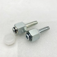 Raccord de tuyau hydraulique métrique femelle droit de haute qualité, joint conique à 24 degrés, joint torique H.T. Raccord de tuyau hydraulique DIN3865