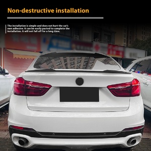 Accesorios para el alerón trasero F16 2014-19, nuevo parachoques delantero para X6M, modificación exterior de techo transfronteriza para coche AMP-ZX6M-AMP X - Product Image 5