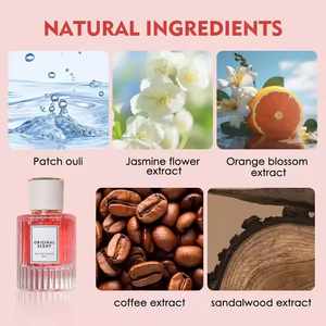 <span class=keywords><strong>Perfume</strong></span> de lujo para <span class=keywords><strong>mujer</strong></span> con pachulí Floral jazmín Neroli café cálido Base de sándalo fragancia de aceite de niebla elegante de larga duración - Product Image 6