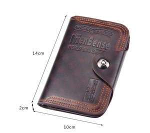 Portafoglio Porta Carte di Credito in PU per Uomo e Donna, Portafoglio Sottile RFID, Regalo Aziendale, Custodia in Pelle per Carte - Product Image 5