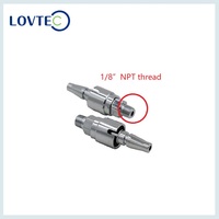 Régulateur d'oxygène médical LOVTEC en promotion – Adaptateur rapide BS pour sonde, connecteur de gaz en laiton