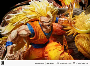 Anime giappone GK LS. Action figure Super three Goku S per la collezione - Product Image 5