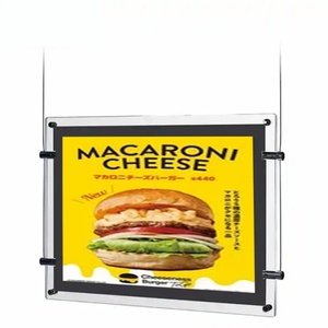 <b>Crystal</b> Led Light Box with Photo Frame and Poster Display Waterproof & Eco-friendly Customizable Color - Product Image 1