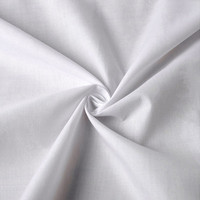 Tissu 80/20 Polyester/coton doublure pour robe, matériel grège