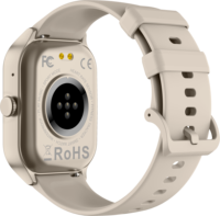 Reloj Inteligente Deportivo DaFit APP Sports Square con Llamadas Bluetooth, Pantalla Grande de 2.0.1 Pulgadas, Resistente al Agua IP68, Monitor de Salud