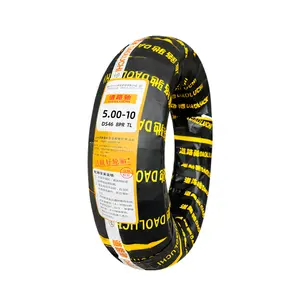 China Factory Whole Sale Motor Bike Tyre And Inner Tube Or Tubeless 5.00-10 With Low Price