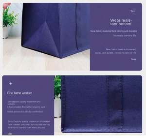 Bolsa de Compras Ecológica Personalizada de Gran Capacidad, Bolsa de Publicidad con Logotipo - Product Image 6