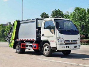 Prix Compétitif - Véhicule Compacteuse de Déchets Foton 4X2 de 6 Mètres Cubes pour le Nettoyage Communautaire - Product Image 2