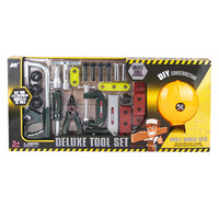 Outil de réparation enfants jouet éducatif en plastique portable outil garçon semblant jouer ensemble démontage ensemble d'outils jouet