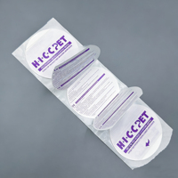 Autocollants multicouches personnalisés pour livrets, autocollants pliables recyclables pour pots de bougies, étiquettes à décoller et à révéler pour cosmétiques
