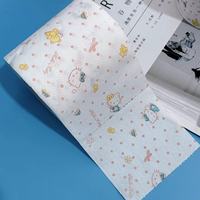 Rouleaux de papier toilette imprimés en gros, doux, 3 plis, en pâte de bois vierge, motif dessin animé, pour usage domestique et quotidien des étudiants