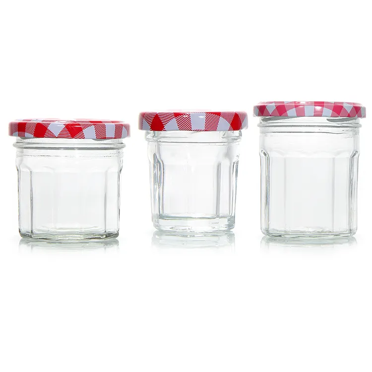 Wholesale 30Ml 100Ml 150Ml 200Ml 250Ml 380Ml Glass Wholesale Glass Jars Jam Jar For Preserves