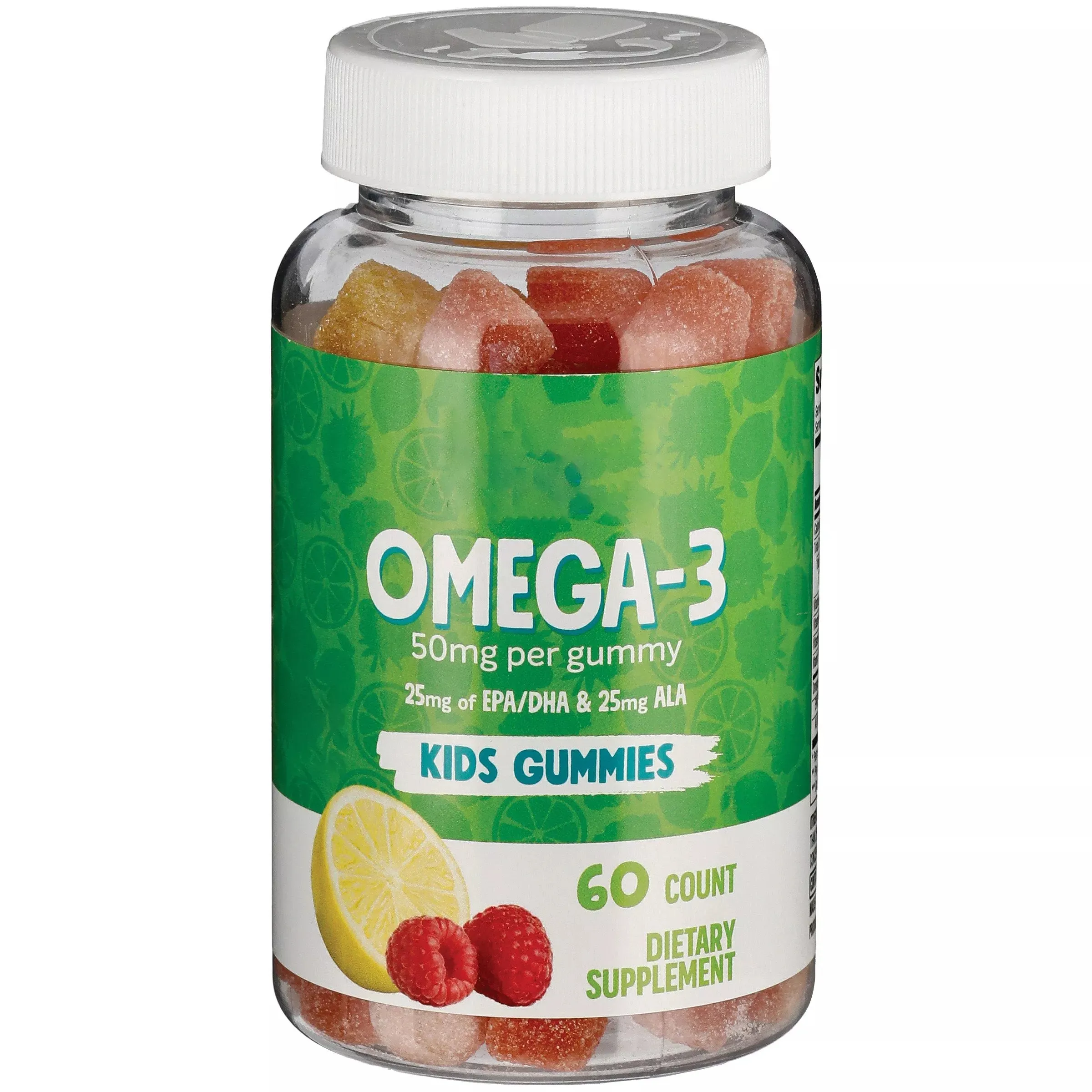 Private Label Kids Complete Gummy Pectin Vitamin Multivitamin plus Omega 3 DHA/EPA Fish Oil