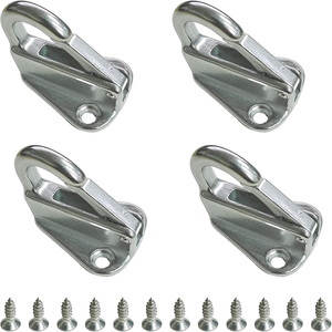 Anillo en V de Acero Inoxidable 316 de Grado Marino <span class=keywords><strong>para</strong></span> <span class=keywords><strong>Anclaje</strong></span> y Amarre |   Gancho de Amarre de Alta Resistencia <span class=keywords><strong>para</strong></span> Cubierta de Barco, Remolque y Sujeción de Carga - Product Image 2