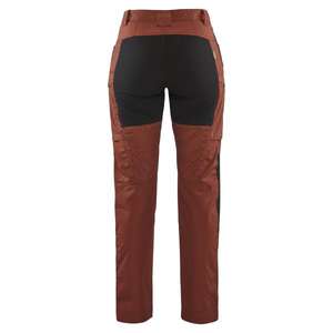 BLAKLADER - 715918455999C32 Pantalones de servicio para mujer elásticos Burned Red/Black-PANTALONES DE TRABAJO EAN 7330509787472 - Product Image 3