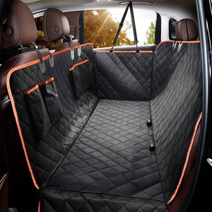 Tapis de voyage pour animaux de compagnie USMILE PET, tapis de <span class=keywords><strong>protection</strong></span> pour siège arrière de voiture, tissu Oxford résistant, style pour sièges consécutifs, avec <span class=keywords><strong>protection</strong></span> des portes - Product Image 1