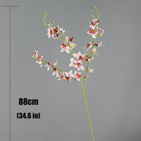 Hochwertige Künstliche Orchideen mit Langem Stiel, Realistische Touch-Blumen für Zuhause, Hotel und Weihnachten