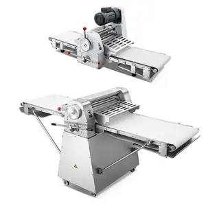 Vertical Stand Thick Biscuit Cheap Donut Flatter Cutter Dough Sheeter Bakery Equipment with Turkish for Pie Danish